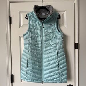 Columbia Women's Aqua Quilted Vest, Omni Heat, Size L